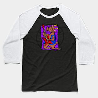 Metal Goat Baseball T-Shirt